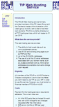 Mobile Screenshot of hosting.tip.net.au